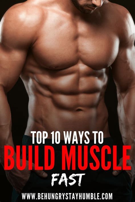 Top 10 Ways to Build Muscle Fast | Accelerate Muscle Gains | Build ...