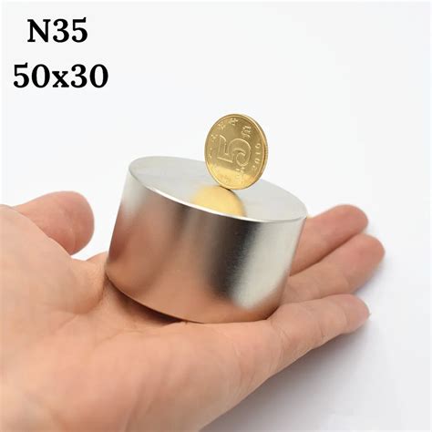 1 шт. N52 магнит 50x30 мм мощный постоянный круглый неодимовый магнит ...