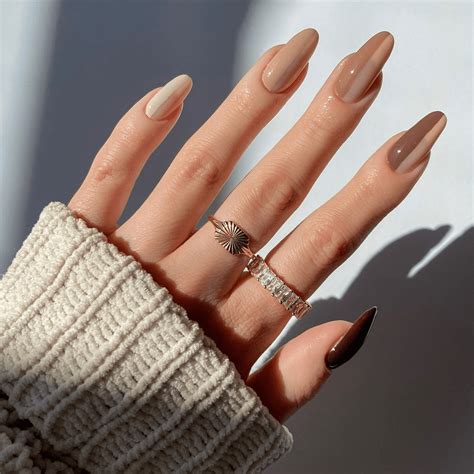 15 Milky Brown Manicures That Capture the Beauty of Neutral Nails