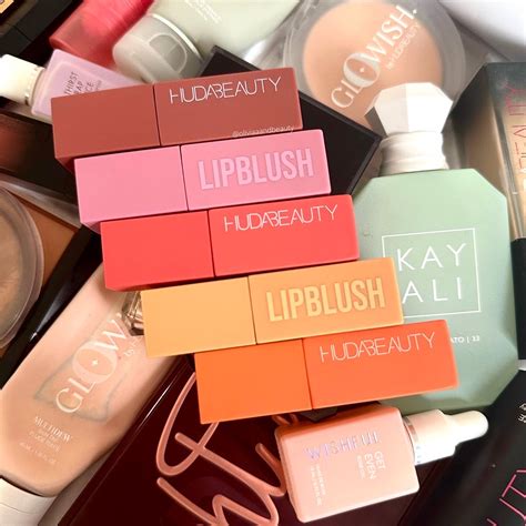 Huda Beauty Lip Blush - The Creamy Lip and Cheek Stains Review | Olivia ...