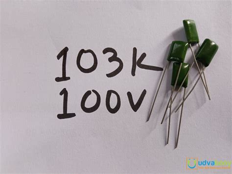 Mylar 2A103J 100V Polyester Film Capacitor Metallized 10nF ...