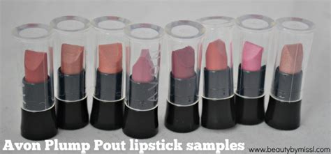 Avon Plump Pout lipstick swatches - Beauty by Miss L