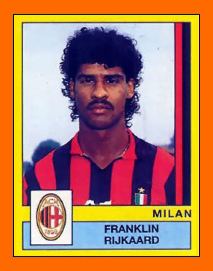 Frank Rijkaard - AC Milan | Panini Allstars | Pinterest | Ac milan ...