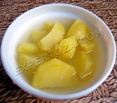 Картофельная маска для сухой кожи рук