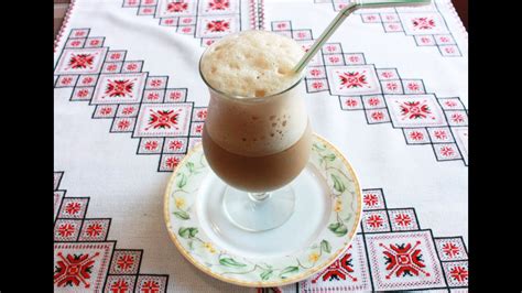 Фраппе Frappe холодный кофе Как приготовить кофе Фраппе в домашних ...
