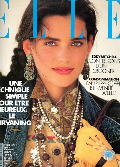 French ELLE cover | Eddy mitchell, Être heureux