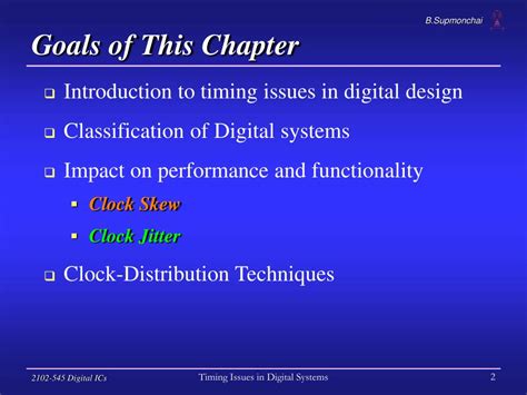 chapter  timing issues  digital systems powerpoint