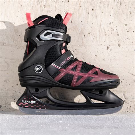 K2 Alexis Ice Pro women ice skates black / pink