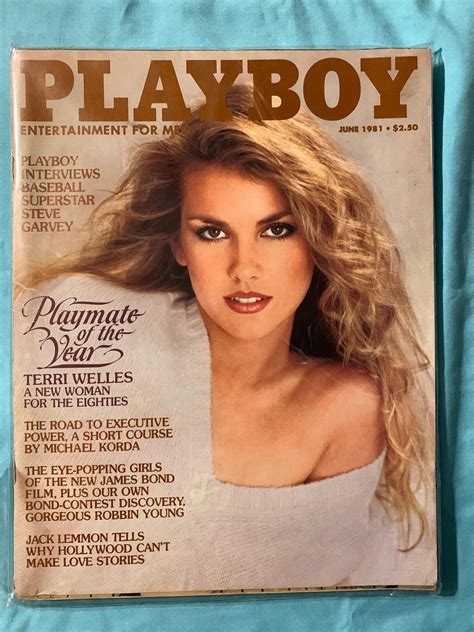 Bid Now: PLAYBOY June 1981 Terri Welles Steve Garvey - Invalid date EST