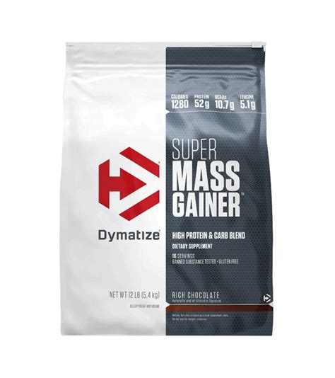 Super Mass Gainer 5,4kg - Dymatize Goût Rich chocolate