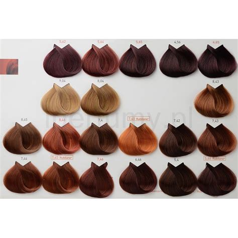 majirel copper reds | Medium brown hair color, Hair color chart, Loreal ...