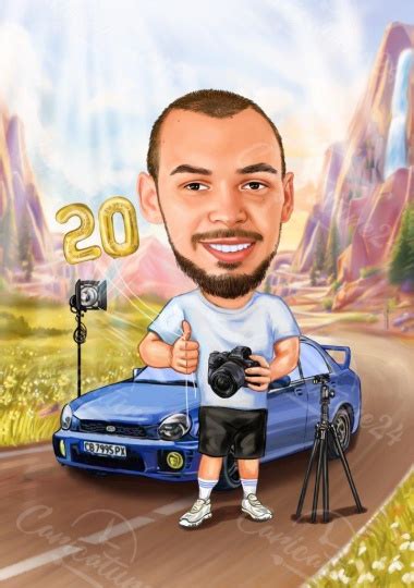 Карикатура за Фотограф | Caricature24