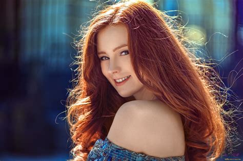 Модели с рыжими волосами - 48 фото