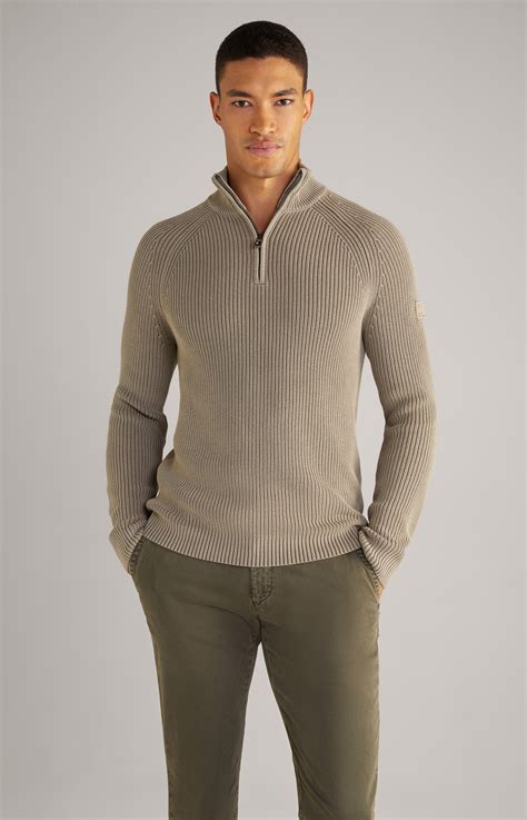Baumwoll-Pullover Henricus in Beige - im JOOP! Online-Shop