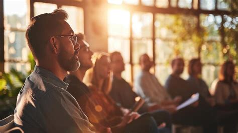Premium Photo | Man speaking in front of an audience