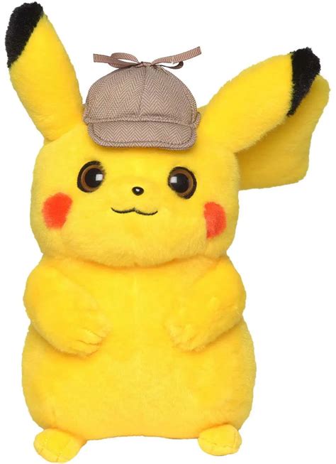 Pokemon Detective Pikachu Detective Pikachu 8 Plush Wicked Cool Toys ...