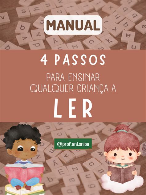 Como Ensinar A Ler Passo A Passo