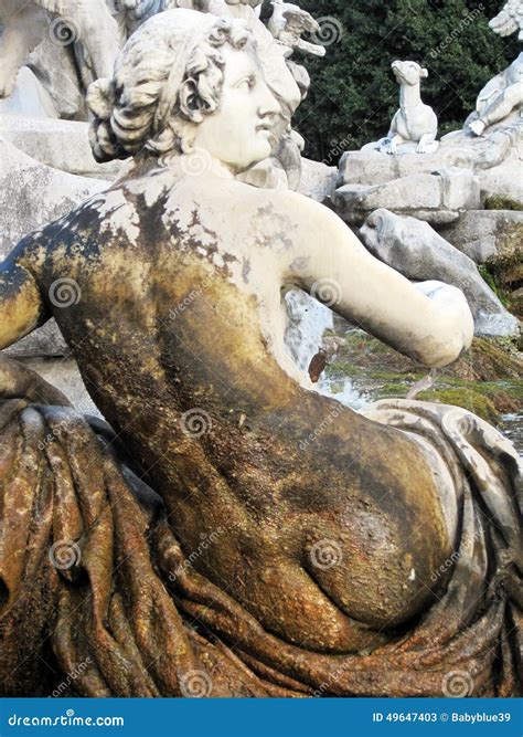 Statue of Diana in Caserta stock image. Image of famous - 49647403