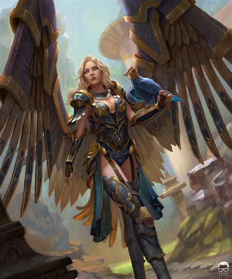 ArtStation - Valkyrie of the Skygrave
