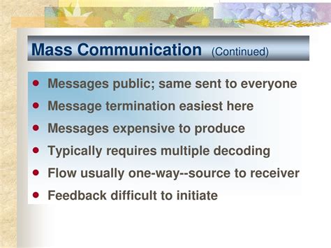 PPT - The Dynamics of Mass Communication PowerPoint Presentation, free