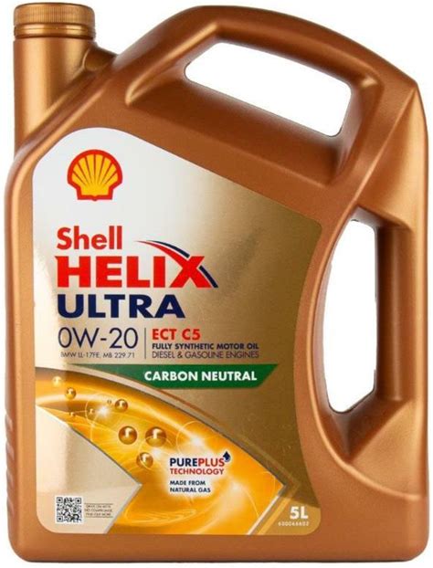 Olej silnikowy Shell Helix Ultra Ect C5 0W20 5l - Opinie i ceny na Ceneo.pl