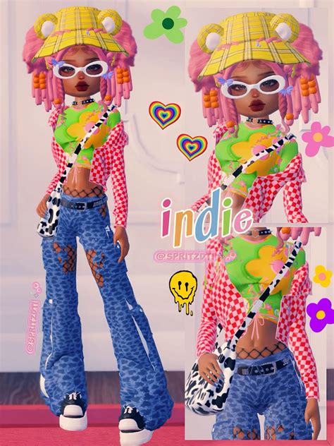DRESS TO IMPRESS THEME : INDIE | Indie dresses, Outfits indie, Dress to