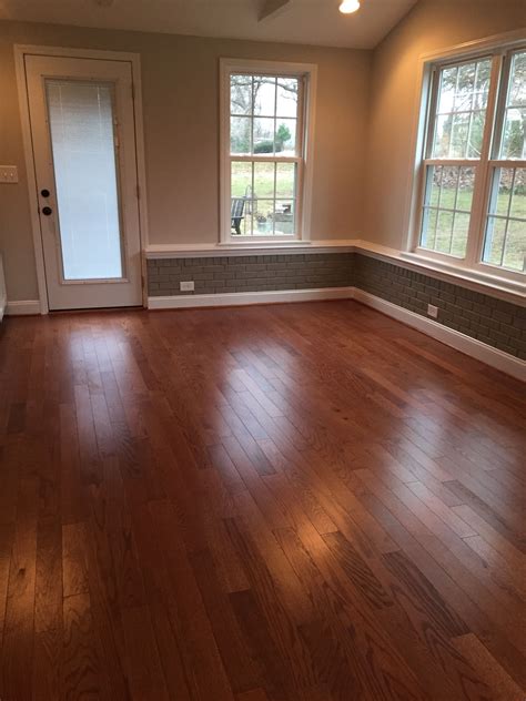 Sunroom Conversion with Engineered Wood Floors