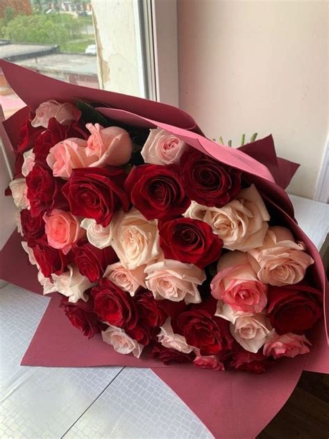 Flowers 🌺 on Twitter | Цветы, Букет красной розы, Розы