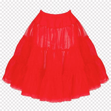 Red Vintage Нижняя юбка, одежда, подъюбники, png | PNGEgg