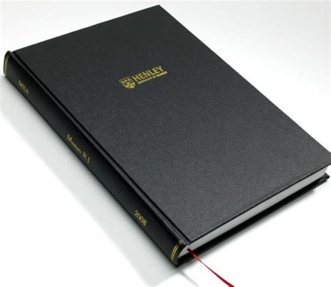 masters thesis binding gallery