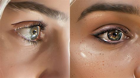 artstation eye shine brushes  photoshop brushes