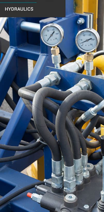 hydraulic systems components pumps valves cylinders