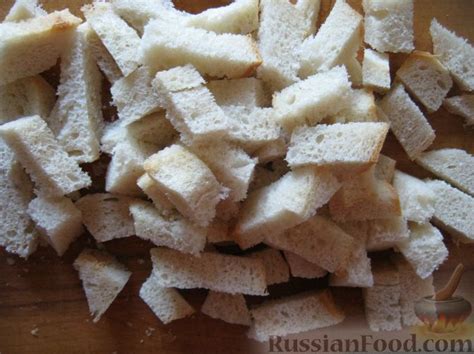 Рецепт: Сухарики чесночные на RussianFood.com