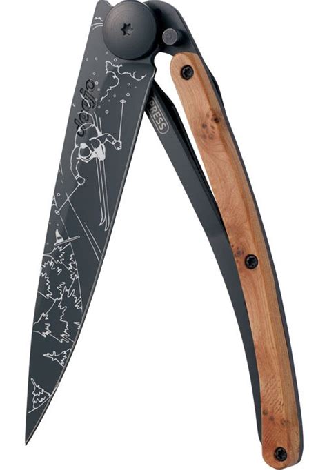 Подарък за скиор сгъваем нож TATTOO SKI