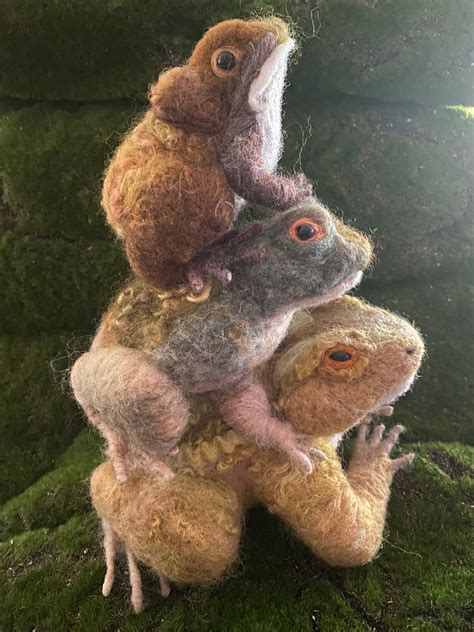 Woolly Warty Toads - Etsy