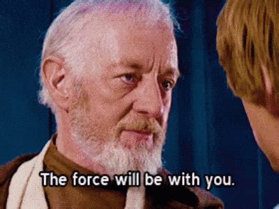 May The Force Be With You Luke Skywalker GIF | GIFDB.com