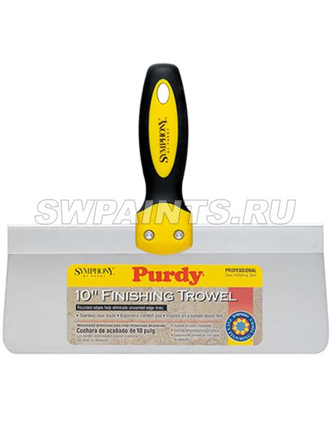 Шпатель из нержавеющей стали - Purdy 10-in Finishing Trowel, купить в ...