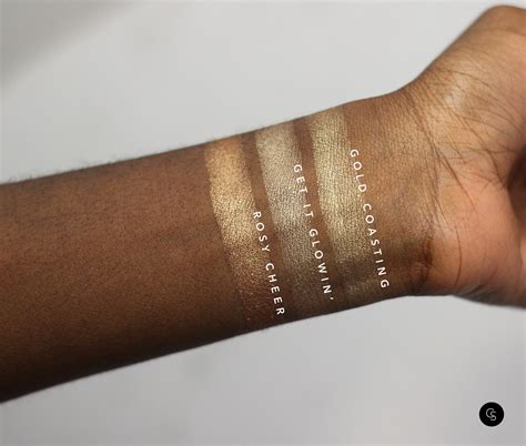 Get It Glowin' Hyper Real Glow Palette from MAC Cosmetics — Cocoa Swatches