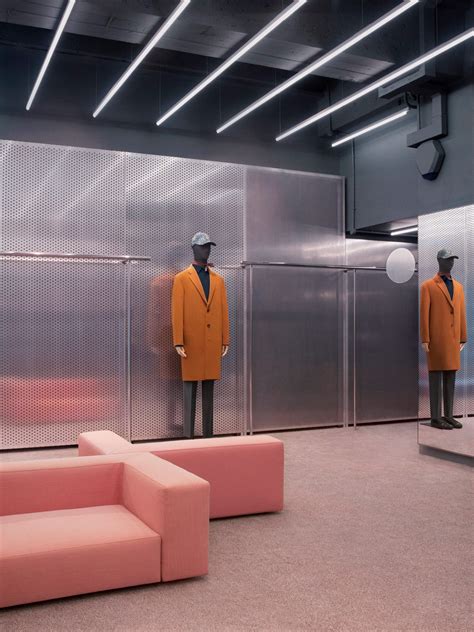 interiors retail store design acne store store design