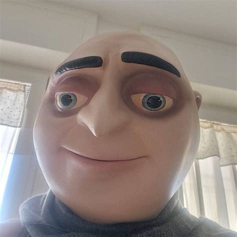 Despicable Me Latex Mask, Felonius Gru Mask, Villan Costume, Cosplay - Etsy