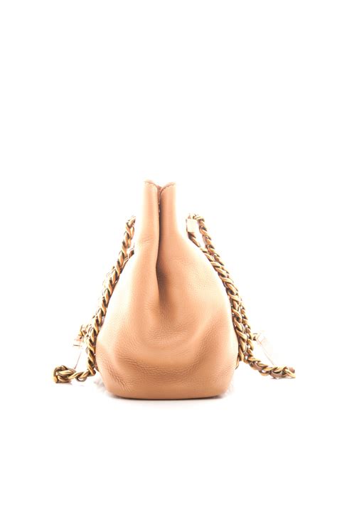 Dolce & Gabbana Tan Leather Shoulder Bag - Dolce & Gabbana | La Doyenne