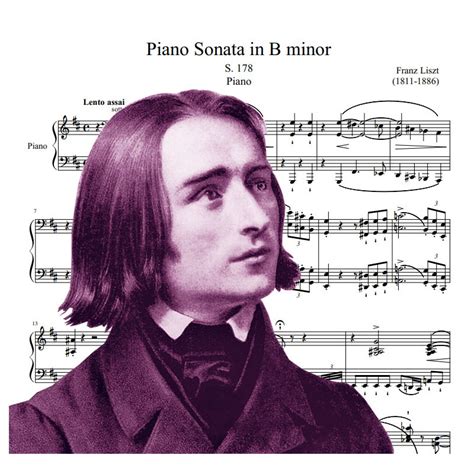 Franz Liszt Piano Sonata in B minor S 178 "1852/53" Liszt Ferencz (1811 ...