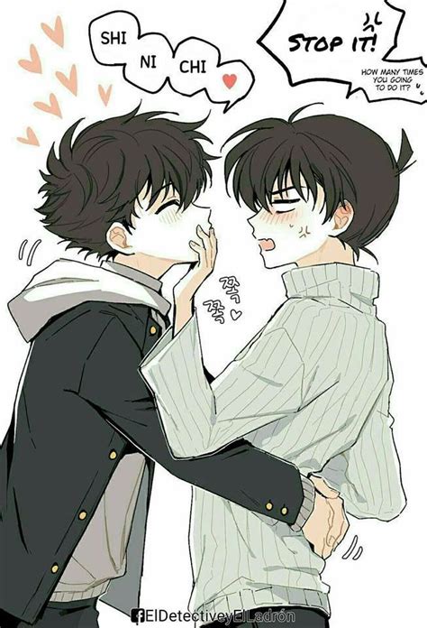 truyen tranh dam mi tong hop shinichi  kaito kid kaito uke