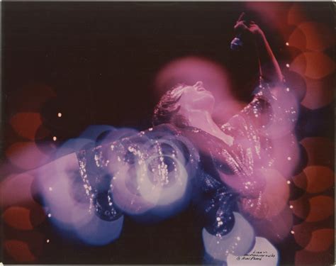 Original photograph of Liza Minnelli on stage, 1983 | Alan Pappe, Liza