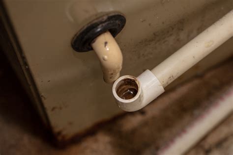 Condensate Drain Line Clogged and Preventing Water Damage