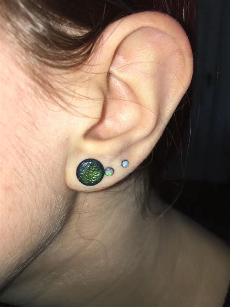 Second piercings too close to stretched piercing - what now? : r/Stretched
