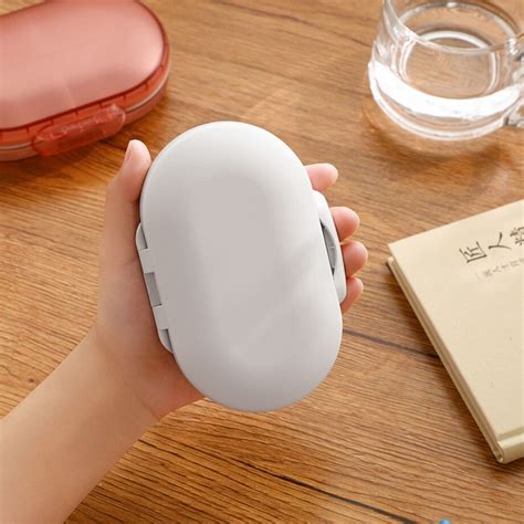 buy wholesale china portable weekly  days pill box  compartments pill