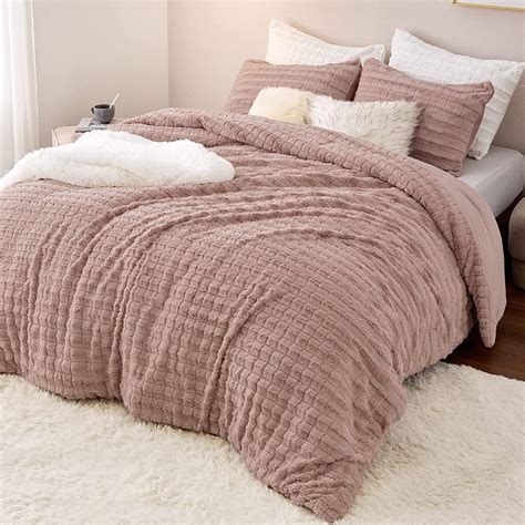 comfy bedding bedsure fluffy comforter set   arrivals