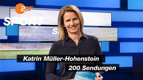 Katrin Müller-Hohenstein macht die 200 voll | das aktuelle sportstudio ...