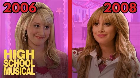 Sharpay Evans Through the Years | High School Musical - YouTube